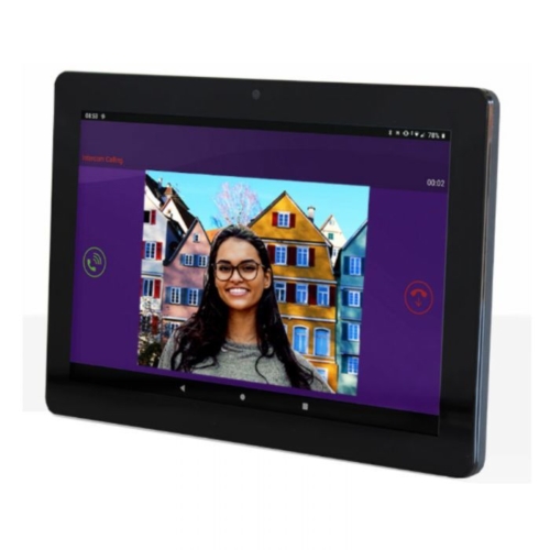 AES MON11 Touch Monitor as an Intercom Station